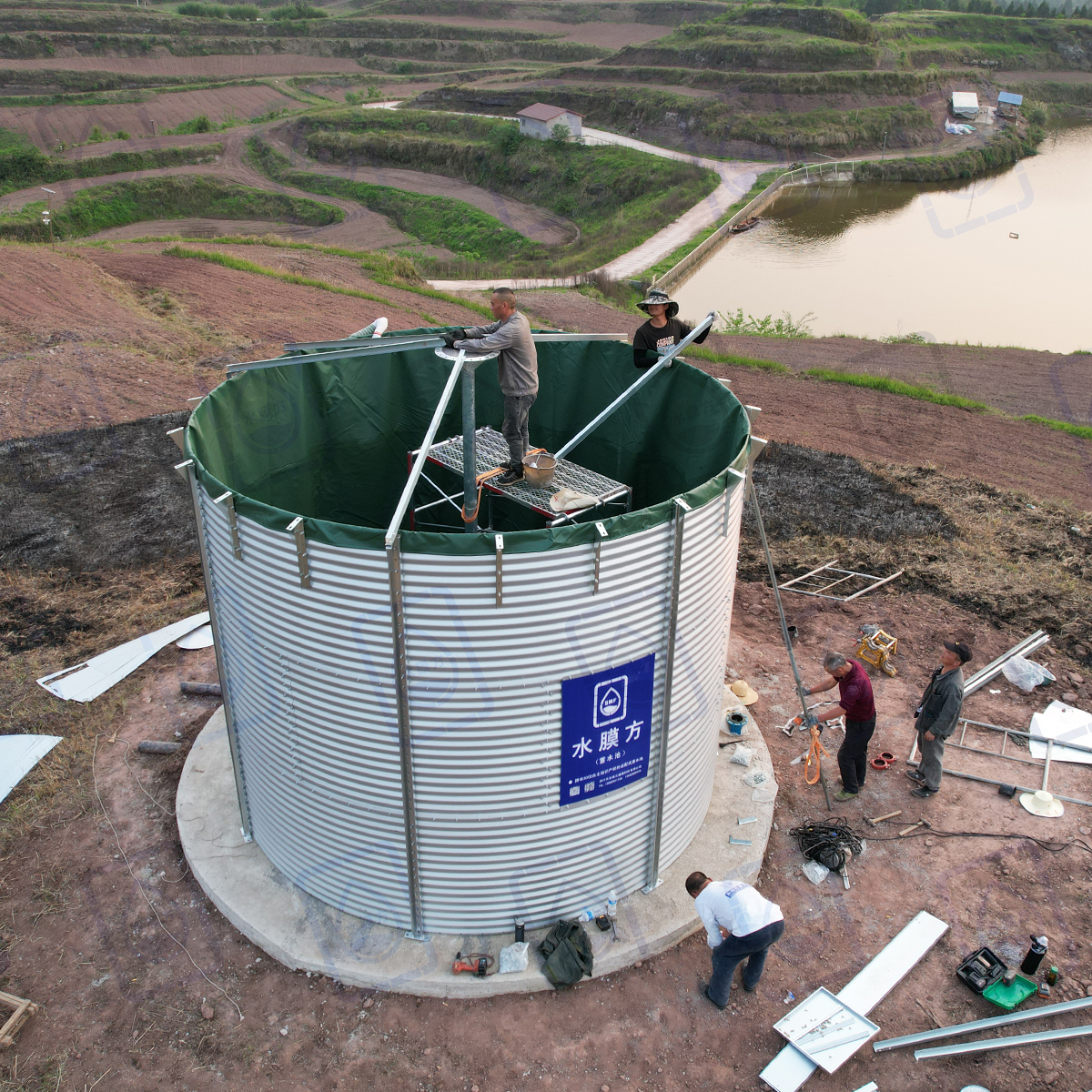 水膜方專業(yè)級(jí)森林防火裝配式蓄水池，為森林安全保駕護(hù)航