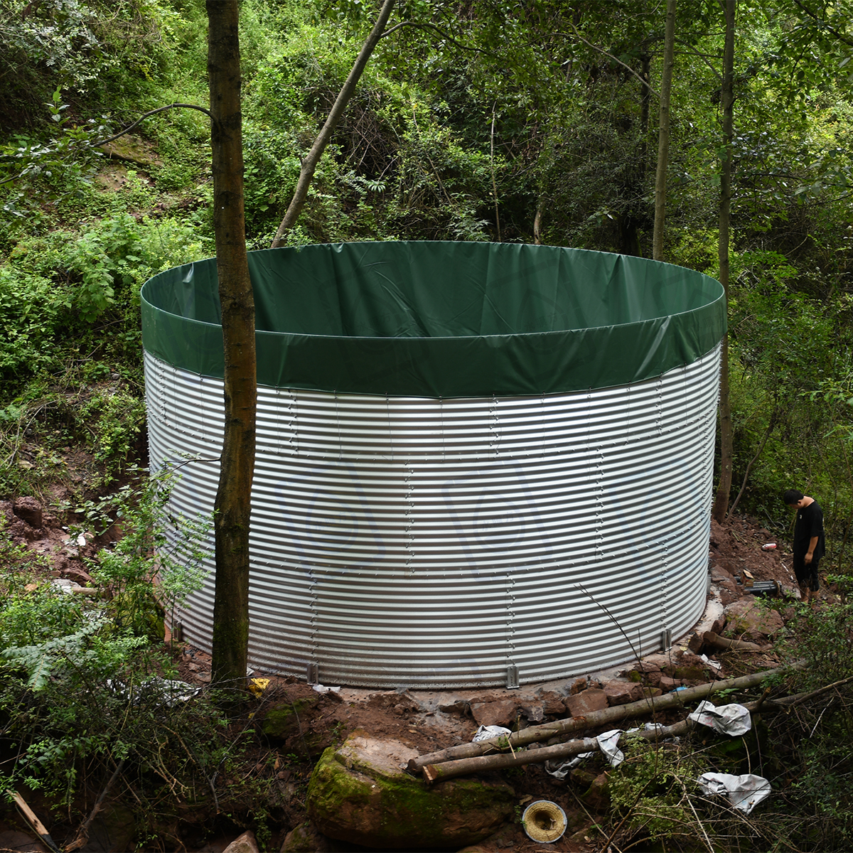 水膜方裝配式蓄水池在夏季使用的優點
