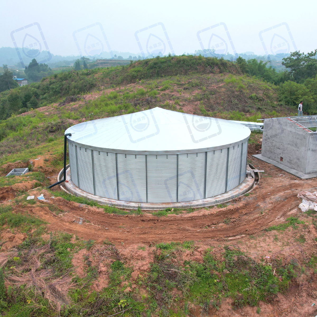 水膜方裝配式蓄水池：引領(lǐng)全球水資源管理新潮流